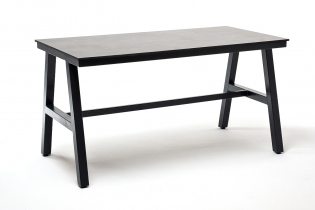 MR1001635 стол из HPL 140х70см, H75, цвет столешницы «серый гранит»
